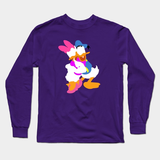 Birds of a Feather Flock Together...Always Long Sleeve T-Shirt by beefy-lamby